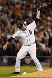 Detroit  MI - Oct 18: Detroit Tigers v New York Yankees - Phil Coke