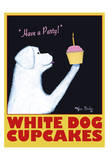 White Dog Cupcakes