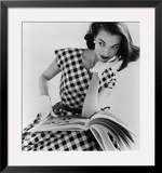 Helen Bunney in a Dress by Blanes  1957