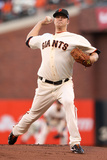 San Francisco  CA - Oct 22: San Francisco Giants v St Louis Cardinals - Matt Cain