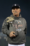 Detroit  MI - Oct 18: Detroit Tigers v New York Yankees - Tigers Manager Jim Leyland