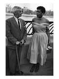 Billie Holliday and Author William Faulkner - 1956