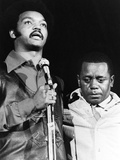 Jesse jackson and Flip Wilson - 1971