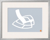 White Rocking Chair