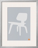 Eames White Plywood Chair