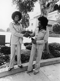 Michael Jackson and Joseph Jackson - 1975