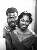 Sidney Poitier and Beverly Armelin
