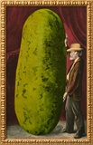 Man with Giant Watermelon