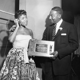 Sarah Vaughan receives honor - Chicago 1955