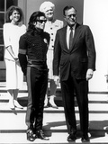 Michael Jackson; George HW Bush - 1990