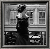 Evening Gown and Feathered Hat  1960s