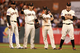 San Francisco  CA - Oct 24:   San Francisco Giants v Detroit Tigers - Brandon Crawford
