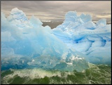Waves Lapping Against Iceberg at the Antarctic Peninsula