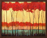Tall Red Trees