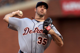 San Francisco  CA - Oct 24:   San Francisco Giants v Detroit Tigers - Justin Verlander