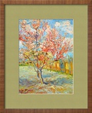 Peach Tree in Bloom at Arles  c1888