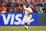 San Francisco  CA - Oct 24:   Giants v Detroit Tigers - Pablo Sandoval  and Justin Verlander
