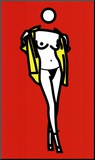 Woman Taking off a Man's Shirt  c2003