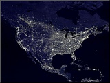 North America at Night