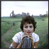 Portrait of Actress Sophia Loren
