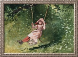 Girl on a Swing