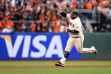 San Francisco  CA - Oct 24:   Giants v Detroit Tigers - Pablo Sandoval  and Justin Verlander