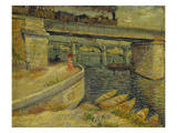Seine Bridge Near Asnieres  1887