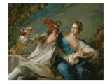 The Lovers (Chivalric Scene)  1744