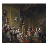 Scene from John Dryden's 'the Indian Emperor or the Conquest of Mexico'  1732