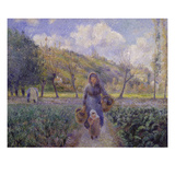 In the Vegetable Garden  1881