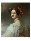 Auguste Hilber  Née Strobl  1827 from the Beauty-Gallery of King Ludwig I