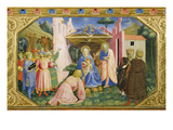 Adoration of the Magi from the Predella of the Annunciation Altarpiece