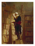 Der Buecherwurm (Detail)  um 1850