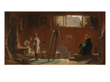 The Portrait Painter  about 1858