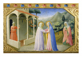 Visitation  from the Predella of the Annunciation Alterpiece