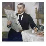 Portrait of the Painter Benno Becker  1892