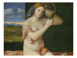 Junge Frau Bei Der Toilette  1515