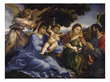 Maria Mit dem Kind Und Den HllKatharina Und James the Greater  um 1533