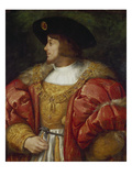 Portrait of the Hungarian King Lajos Ii  1st Half of the 16th Century