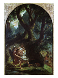 Jacob Wrestling with the Angel