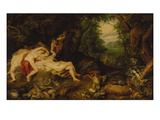 Diana Resting  about 1620