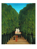 The Avenue in the Park at Saint Cloud  1907/08
