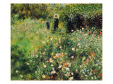 Woman with Parasol in a Garden  1873