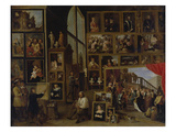 Ansicht Der Galerie des Erherzogs Leopold Wilhelm in Bruessel (I)