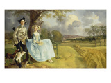 Mr and Mrs Andrews  about 1750