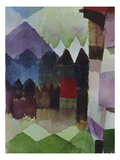 Foehn in the Garden of Franz Marc  1915