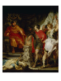 Mucius Scaevola before Porsenna  1621 (Rubens Together with A Van Dyck)