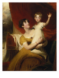 Lady Orde with Her Daughter Anne  1810/12
