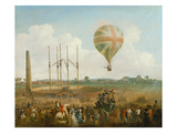 George Biggin's Ascent in Lunardi's Balloon  1785