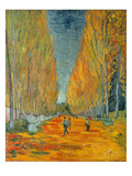 The Alyscamps  Arles  1888
